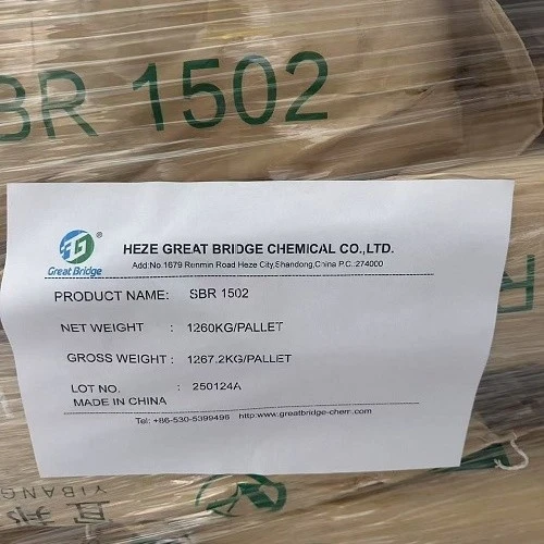 Styrene Butadiene Rubber 1502 factory Styrene Butadiene Rubber 1502 factory